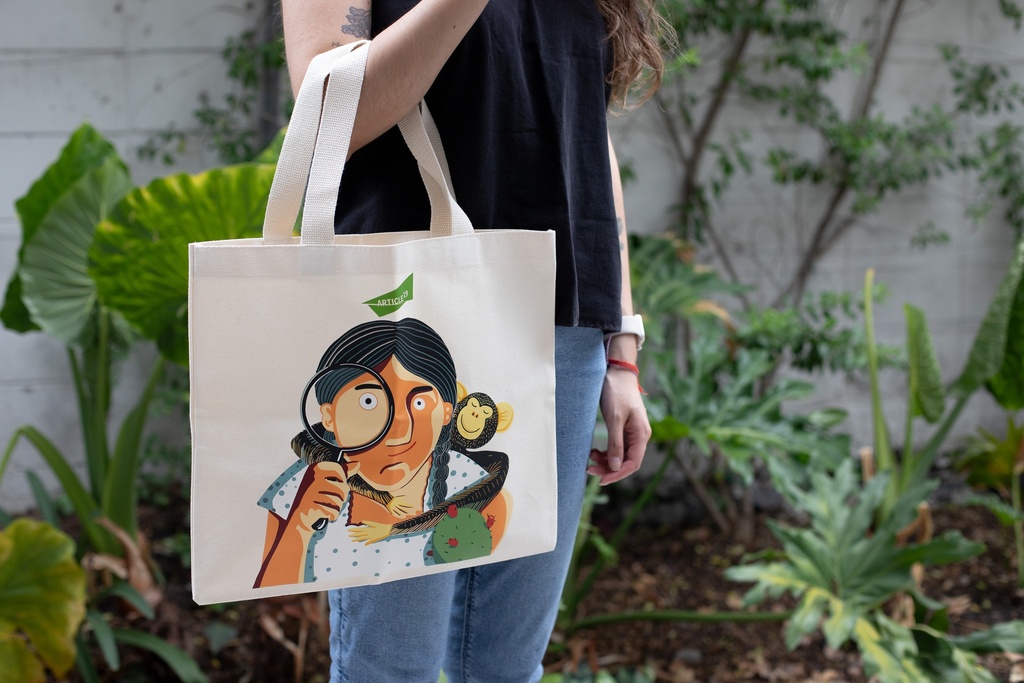 Jungle monkey pal Tote bag